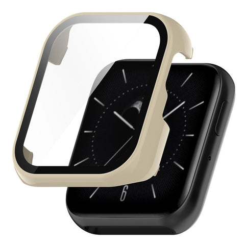 For Oppo Watch SE Watch Case PC Frame with Tempered Glass Screen Film