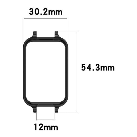 For Honor Band 10 Hollow Watch Frame Scratch Resistant PC Protective Case