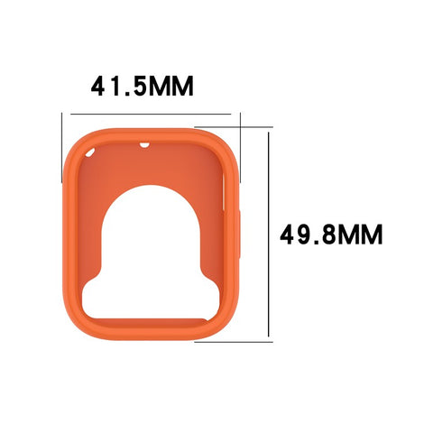 For Xiaomi Redmi Watch 5 Lite Silicone Watch Case Shockproof Bumper Frame