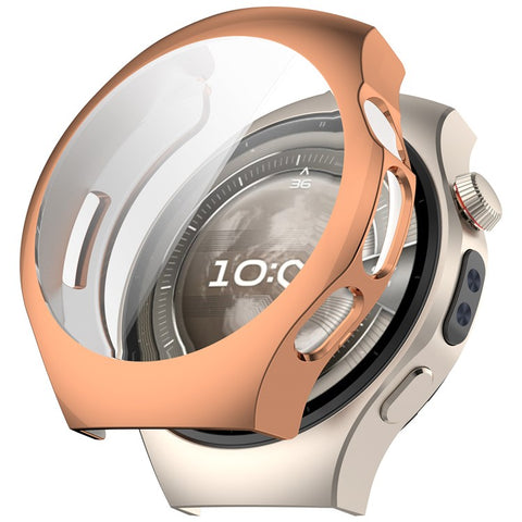 For Huawei Watch 5 42mm Watch Case Full Coverage Flexible TPU Electroplating Cover