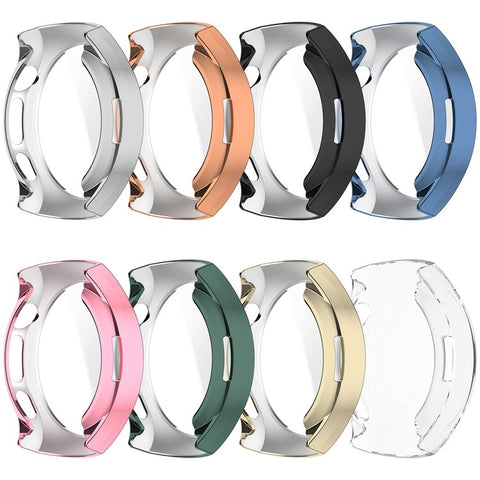 For Huawei Watch 5 46mm Watch Case Full Coverage Flexible TPU Electroplating Cover