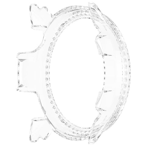 For Coros Pace 3 Clear Watch Case Rhinestone Decorative Hollow Design PC Watch Cover