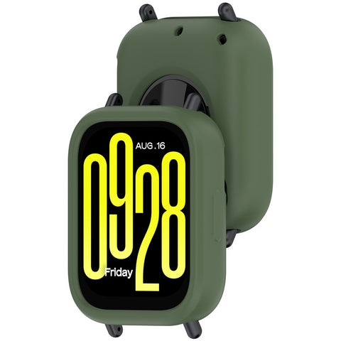 For Xiaomi Redmi Watch 5 Active Watch Case Soft Silicone Hollow Watch Frame Cover