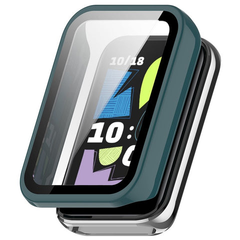 For Honor Band 10 Watch Case PC Frame Cover with Tempered Glass Screen Film