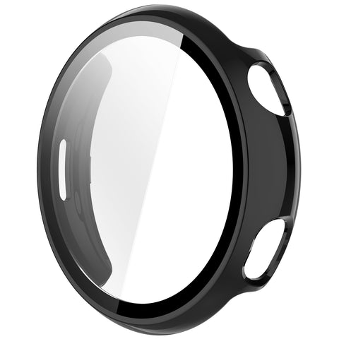 WANLONFENG For vivo Watch 5 Watch Case  PC Frame Cover with Tempered Glass Screen Protector