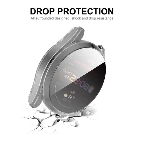 ENKAY HAT PRINCE Anti Scratch Transparent TPU Smart Watch Case Cover for Huawei Watch 3 Pro 48mm