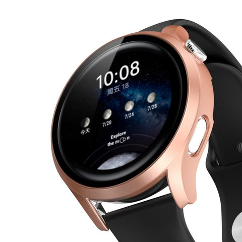 Smartwatch Matte PC Frame Cover with Tempered Glass Screen Protector for Huawei Watch 3