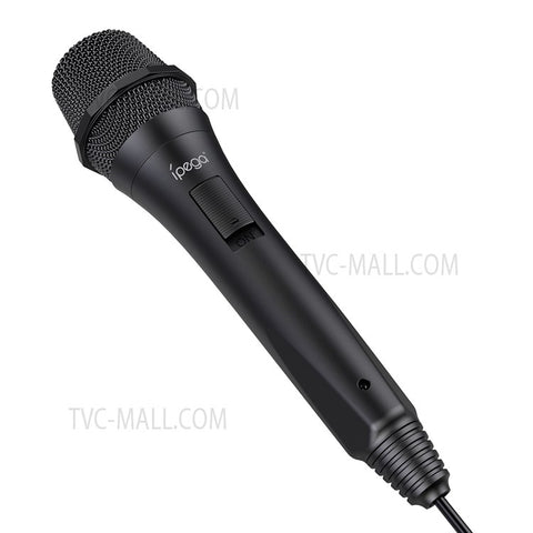 IPEGA PG-9209 USB 2.0 Karaoke Mic Handheld Wired Microphone for PS4/Wii U/Nintendo Switch