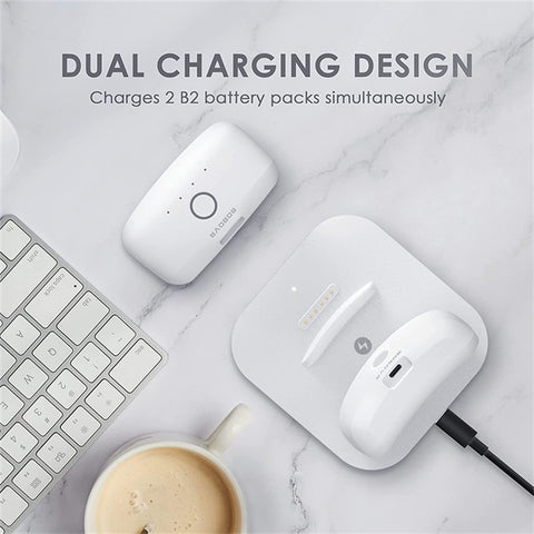 BOBOVR BD2-1 Dual Battery Charging Station for Oculus Quest 2 / M3 Pro / M2 Pro+ B2 Battery Charger with 1 Battery