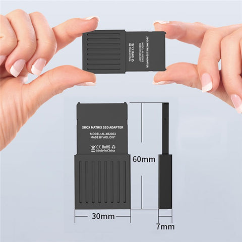 AOLION ALXB2063 For Xbox Series X / S M.2 Hard Drive SSD Storage Expansion Card External Solid State Drive Adapter