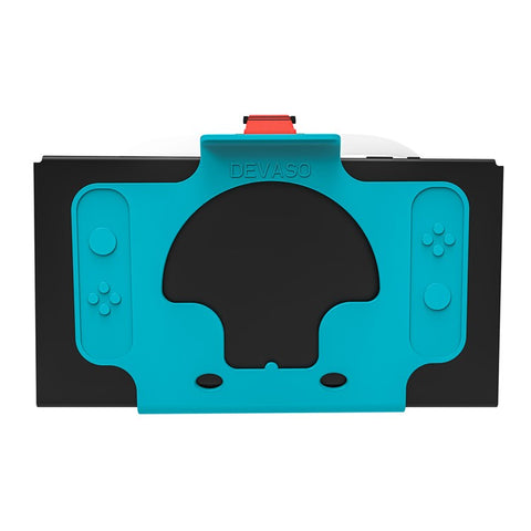 DEVASO VR Headset for Nintendo Switch Game Console Heat Dissipation Plastic Headband VR Glasses