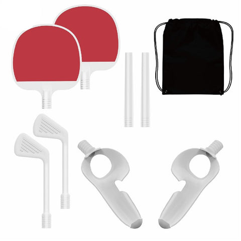 JYS JYS-MQ009 For Meta Quest 3 / 3S Table Tennis Racket Golf Club Adapter Controllers Grips Stick Handle Accessories