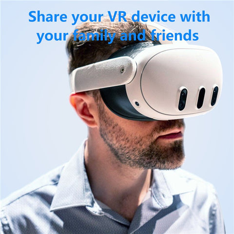 JYS JYS-MQ015 For Meta Quest 3 VR Headset Silicone Eye Mask Anti-sweat Protective Cover