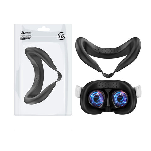 JYS JYS-MQ015 For Meta Quest 3 VR Headset Silicone Eye Mask Anti-sweat Protective Cover