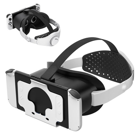 DEVASO For Nintendo Switch VR Headset with Adjustable Head Strap, Version 3.0