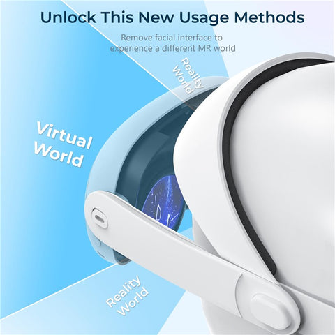 STARTRC GAMES Replacement Headband for Meta Quest 3 Head-Mounted Smart VR Headset Accessories