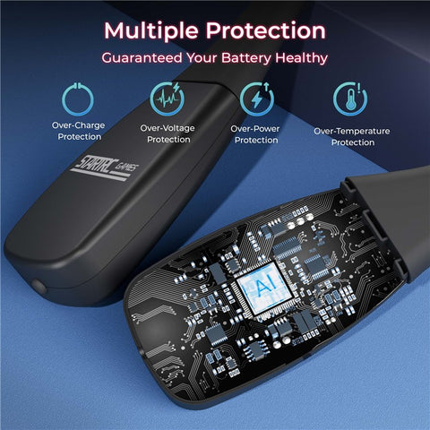 STARTRC GAMES Neck Power Bank for Meta / Pico / HTC VR Headsets Fast Charger 10000mAh Battery Pack