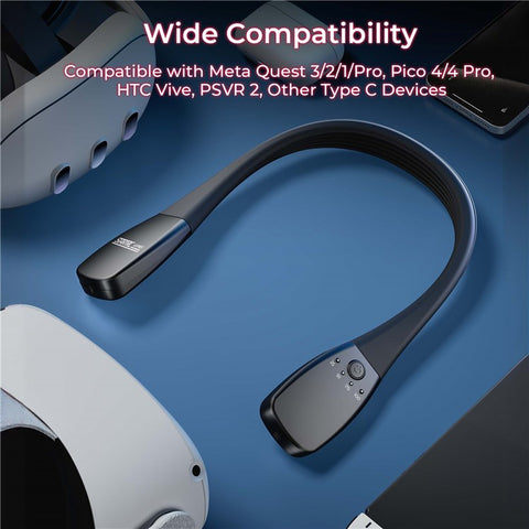 STARTRC GAMES Neck Power Bank for Meta / Pico / HTC VR Headsets Fast Charger 10000mAh Battery Pack