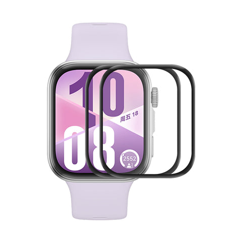 ENKAY HAT PRINCE For Huawei Watch Fit 4 2Pcs Screen Protector   3D Curved PC + PMMA Ultra Clear Film