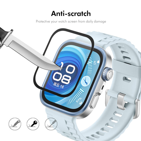 ENKAY HAT PRINCE For Huawei Watch Fit 4 Pro Screen Protector   3D Curved PC + PMMA Ultra Clear Film