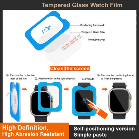 IMAK For Huawei Watch Fit 4 Pro Tempered Glass Screen Protector with Installation Tool