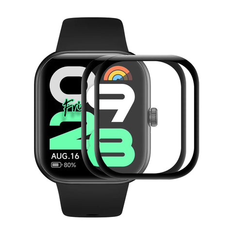 ENKAY HAT PRINCE For Xiaomi Redmi Watch Move 2Pcs Screen Protector   3D Curved PC + PMMA Ultra Clear Film