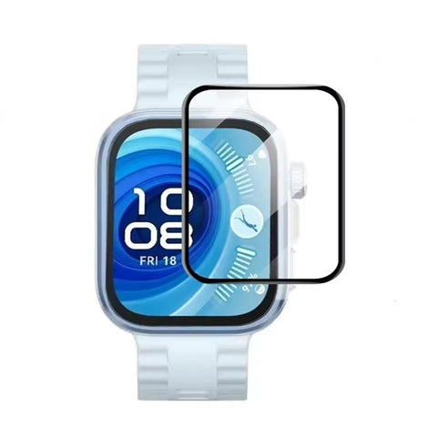 WANLONFENG For Huawei Watch Fit 4 Pro Screen Protector  3D Curved Edge HD PMMA Soft Film