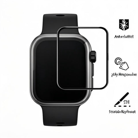 WANLONFENG For Huawei Watch Fit 4 Screen Protector  3D Curved Edge HD PMMA Soft Film