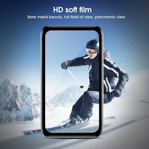 WANLONFENG For Honor Band 10 Screen Protector  3D Curved Edge HD PMMA Soft Film