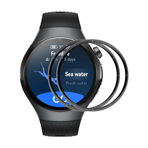 ENKAY HAT PRINCE For Huawei Watch 5 46mm 2Pcs Screen Protector   3D Curved PC + PMMA Ultra Clear Film