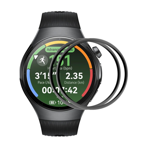 ENKAY HAT PRINCE For Huawei Watch 5 42mm 2Pcs Screen Protector   3D Curved PC + PMMA Ultra Clear Film