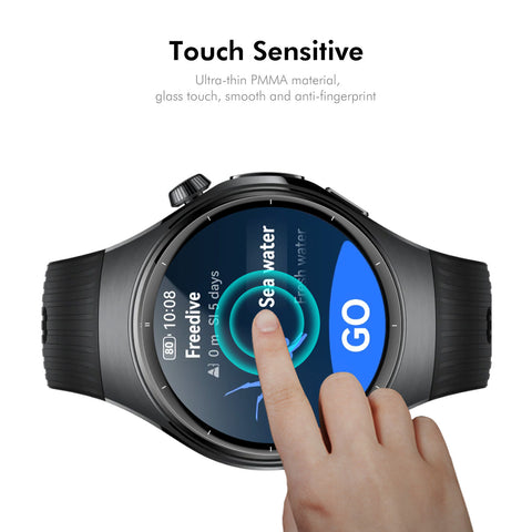 ENKAY HAT PRINCE For Huawei Watch 5 46mm Screen Protector   3D Curved PC + PMMA Ultra Clear Film