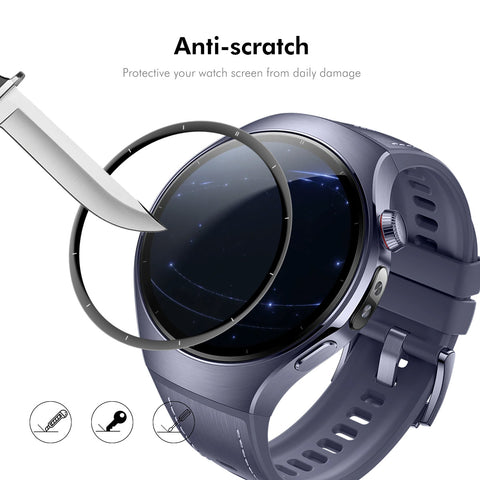 ENKAY HAT PRINCE For Huawei Watch 5 46mm Screen Protector   3D Curved PC + PMMA Ultra Clear Film
