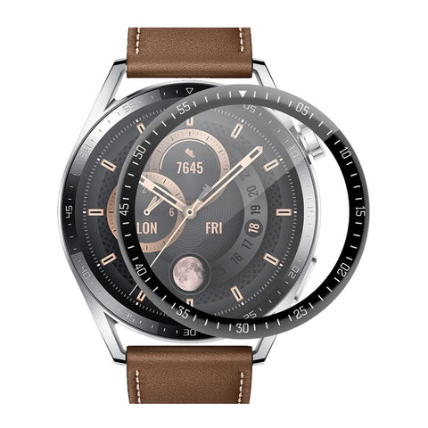 ENKAY HAT PRINCE 3D Curved Full Screen Soft PC Edge + PMMA Scratch Resistant HD Clear Screen Protector for Huawei Watch GT 3 46mm
