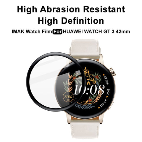 IMAK HD Anti-Bubble PMMA Soft Film Screen Protector for Huawei Watch GT 3 42mm