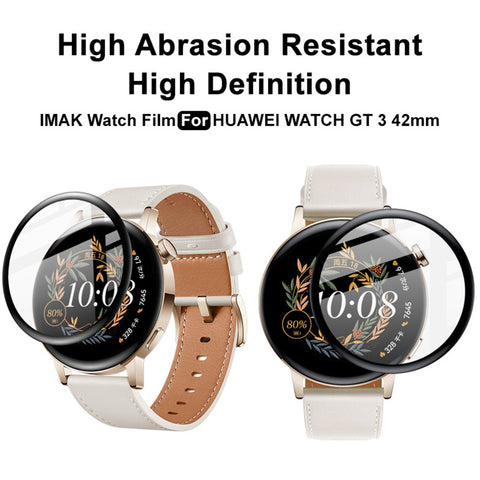 IMAK HD Anti-Bubble PMMA Soft Film Screen Protector for Huawei Watch GT 3 42mm