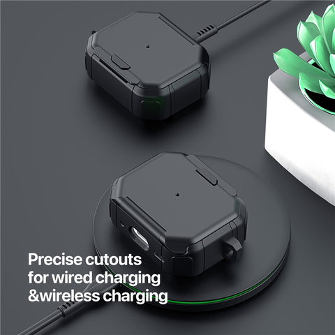 DUX DUCIS PECF Series For Apple AirPods with Charging Case (2016) / (2019) / AirPods with Wireless Charging Case (2019) Earphone Cover