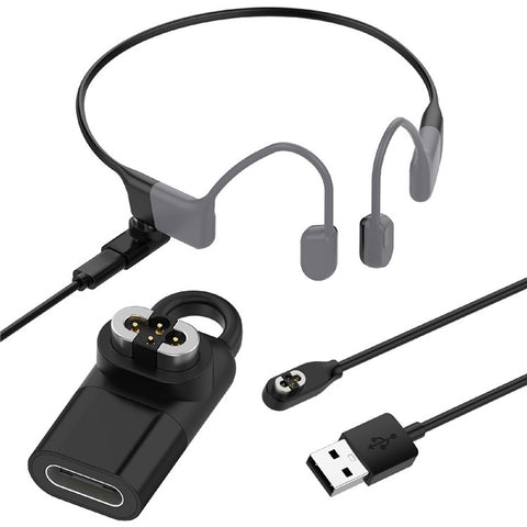For Shokz Openswim Pro S710 Bone Conduction Earphone Charging Adapter Type-C Magnetic Connector