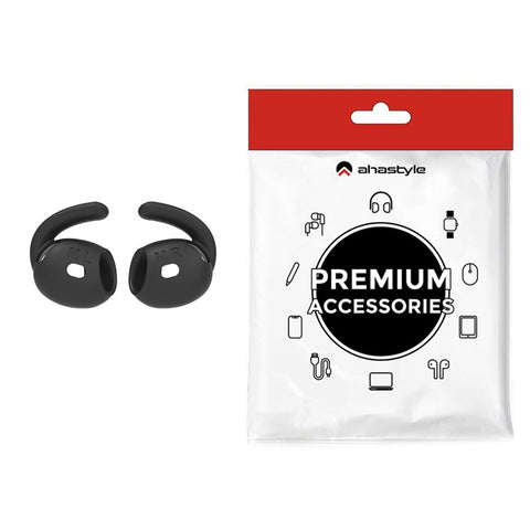 AHASTYLE PT60-4 1 Pair Ear Hooks for AirPods 4 Replacement Silicone Wings Sport Earhooks Ear Tips, Size: M