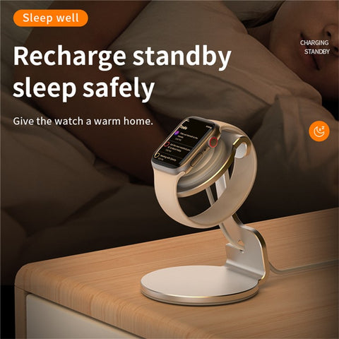 For Apple Watch Wireless Charging Bracket Aluminum Alloy Charger Dock Stand