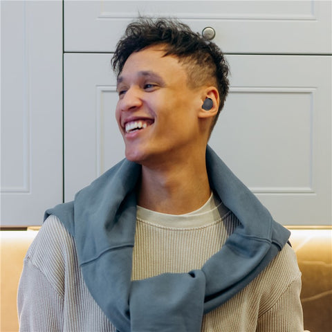 AHASTYLE PT168-B2 3 Pairs For Samsung Galaxy Buds2 Pro Silicone Ear Tips Replacement Earphone Caps, Size: S + M + L