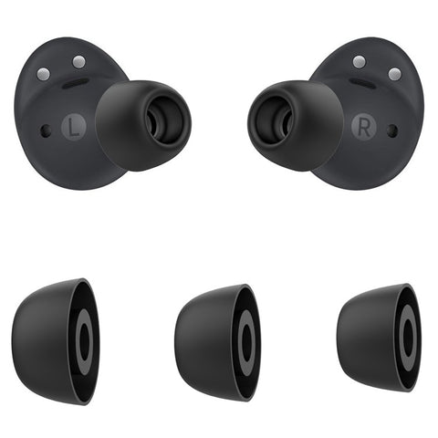 AHASTYLE PT168-B2 3 Pairs For Samsung Galaxy Buds2 Pro Silicone Ear Tips Replacement Earphone Caps, Size: S + M + L
