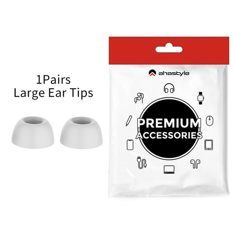 AHASTYLE PT168-B2 1 Pair For Samsung Galaxy Buds2 Pro Silicone Ear Tips Replacement Earphone Caps