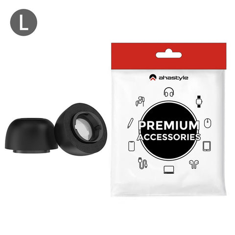 AHASTYLE WG168 1 Pairs For Samsung Galaxy Buds3 Pro Silicone Ear Tips Size L Bluetooth-Compatible Earbuds Caps