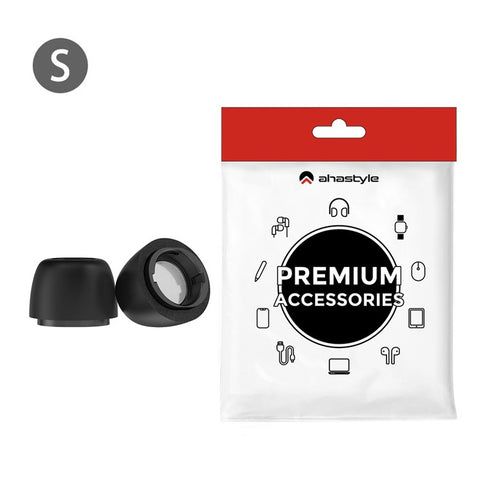 AHASTYLE WG168 1 Pairs For Samsung Galaxy Buds3 Pro Silicone Ear Tips Size S Bluetooth-Compatible Earbuds Caps
