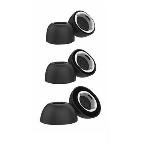 AHASTYLE WG173 3 Pairs Size L Silicone Eartips for Samsung Galaxy Buds3 Pro Bluetooth-Compatible Earbuds Replacement Tips