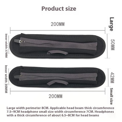 Head Beam Protector for Bose QuietComfort 25 / 35 II / 45 / Beats Solo3 / Studio Headband Protective Cover