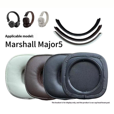 For Marshall Major V Headband Replacement Protein Leather Headphones Repair Kit