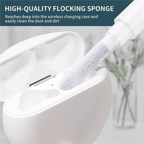 For Apple AirPods Pro Silicone Case Earphone Cover with Cleaning Pen and Hook