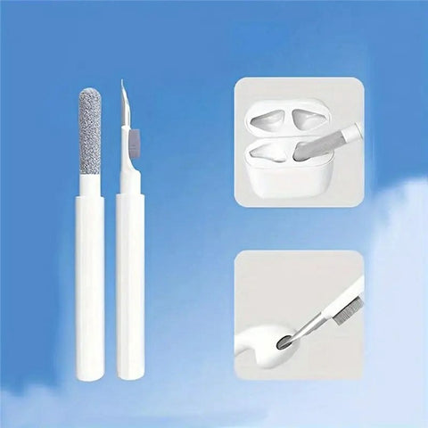 For Apple AirPods Pro Silicone Case Earphone Cover with Cleaning Pen and Hook